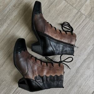 Remonte Leather Boots Size 7.5 (38 European)